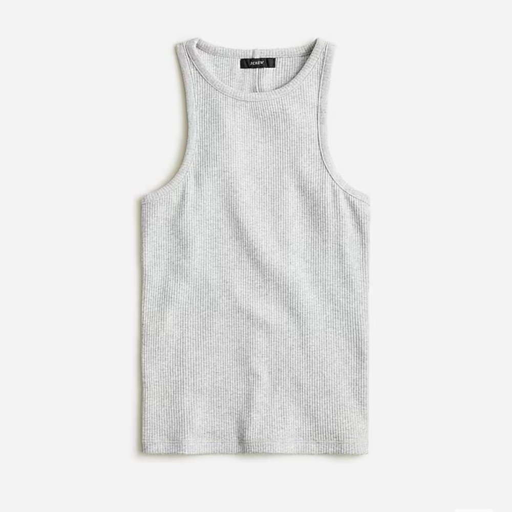 NWT J crew New favorite tank top in vintage rib in size Medium